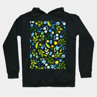 Water color Floral Pattern Artwork Hoodie